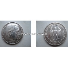 5 Reich Mark 1936 F Hindenburg